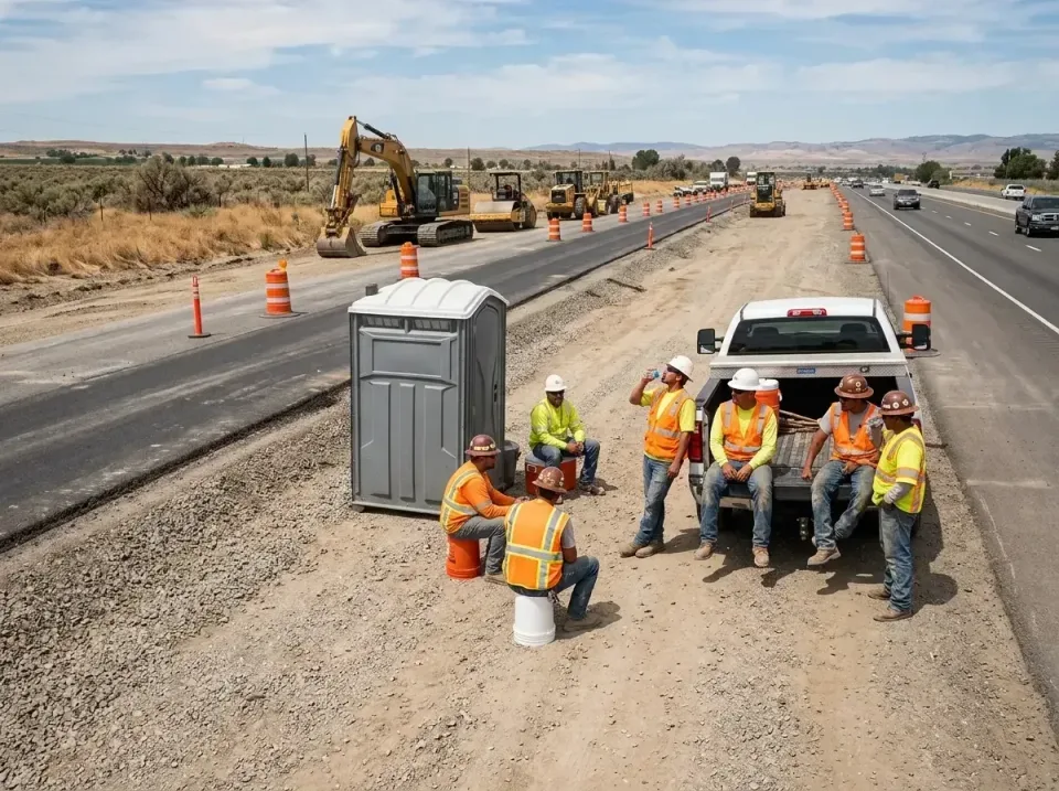 highway-road-construction-crew-007 — frequently asked questions, Porta Potty and Restroom Rentals in Englewood, FL